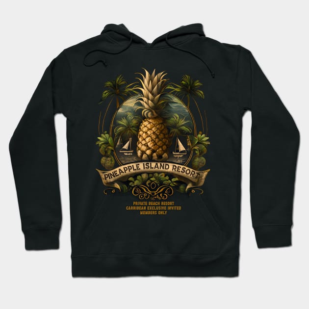 Pineapple Vacation Shirt Hoodie by stuff101